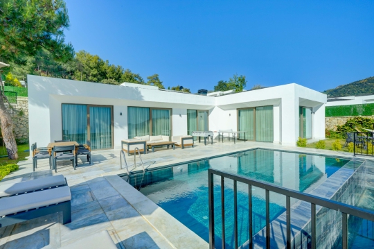 Villa Evren 6 | Kalkan İslamlar Lüks 3+1 Villa & Çift Jakuzili